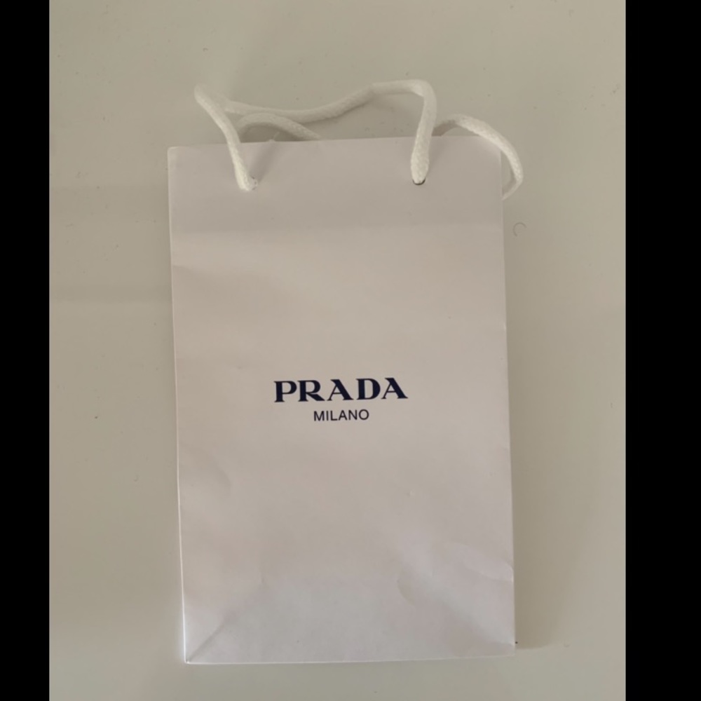 Prada small gift bag